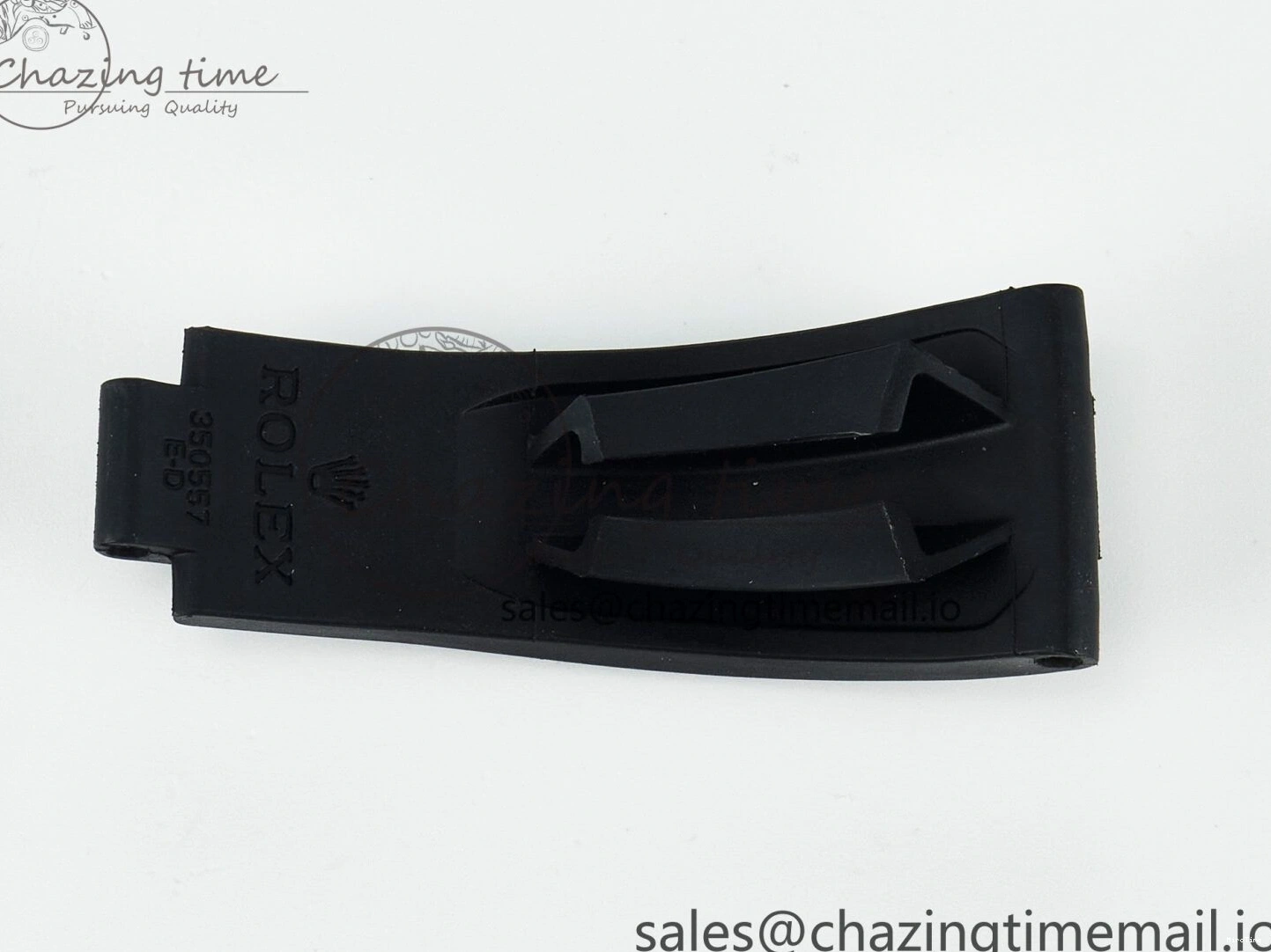 MiroTime 0426 WrinkleFree Yacht-Master 37mm 1:1 Best Edition Black Rubber Strap (Fits the Gen size) 417